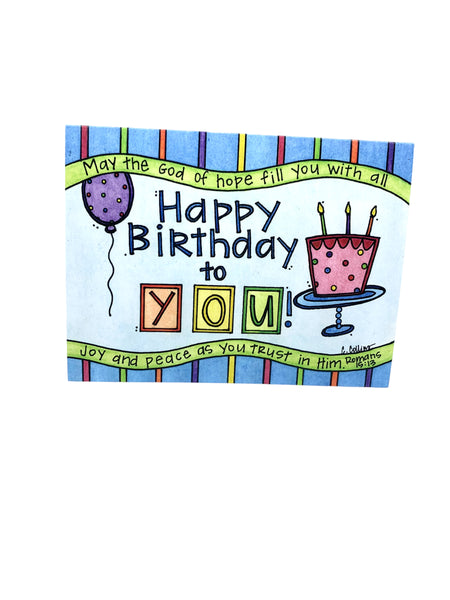 Happy Birthday Note Cards