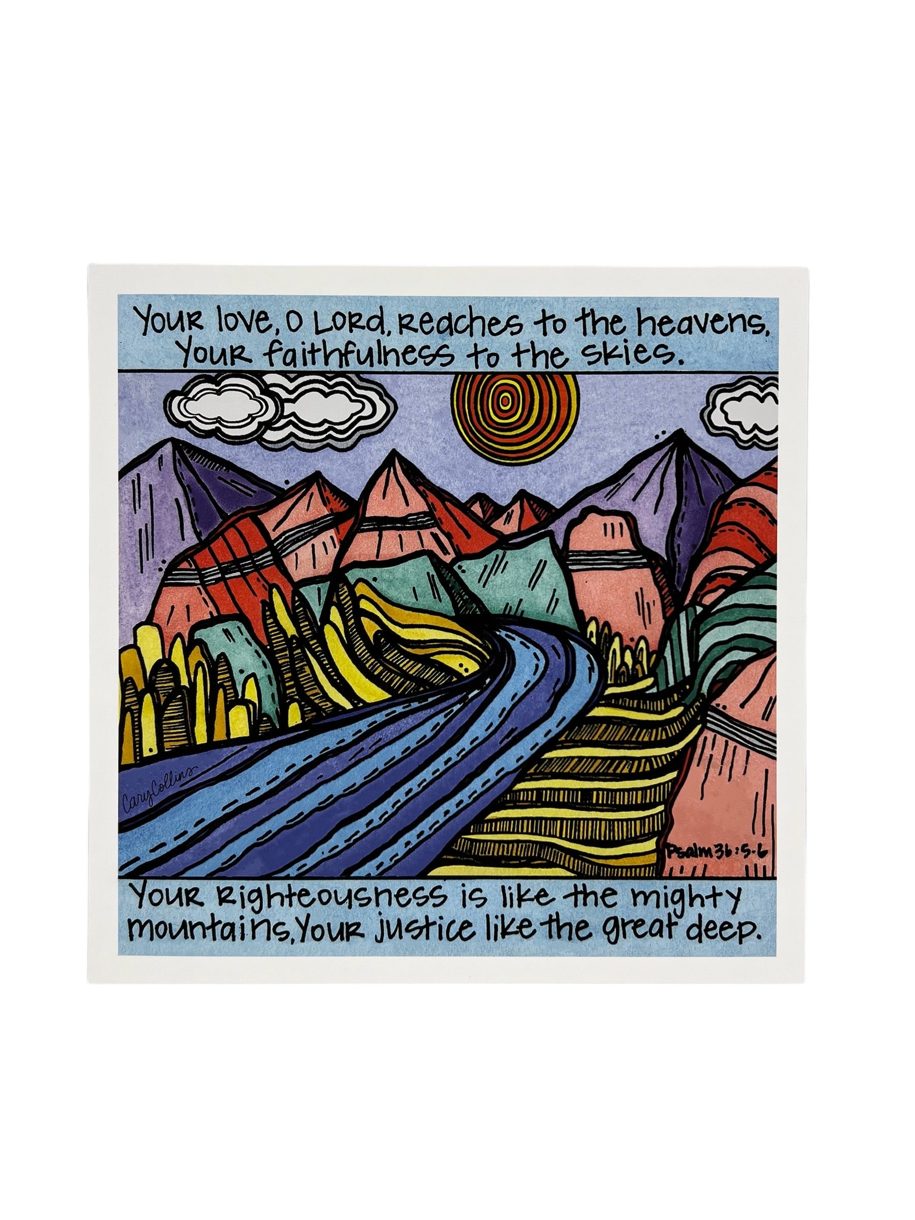 Mighty Mountains Print – Cary Collins Designs