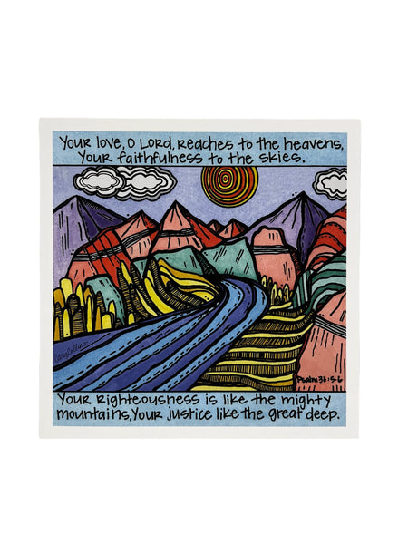 Mighty Mountains Print Wholesale