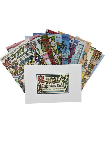 2026 Calendar Refill