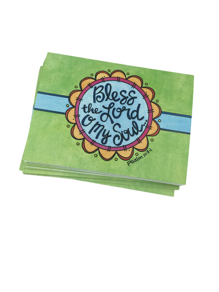 O my Soul Note Cards