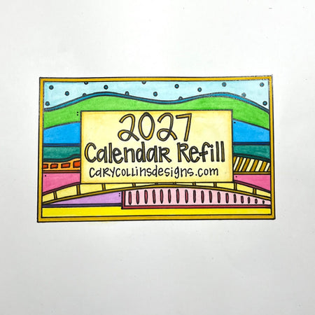 2027 Calendar Refill