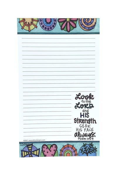 Look to the Lord Notepad