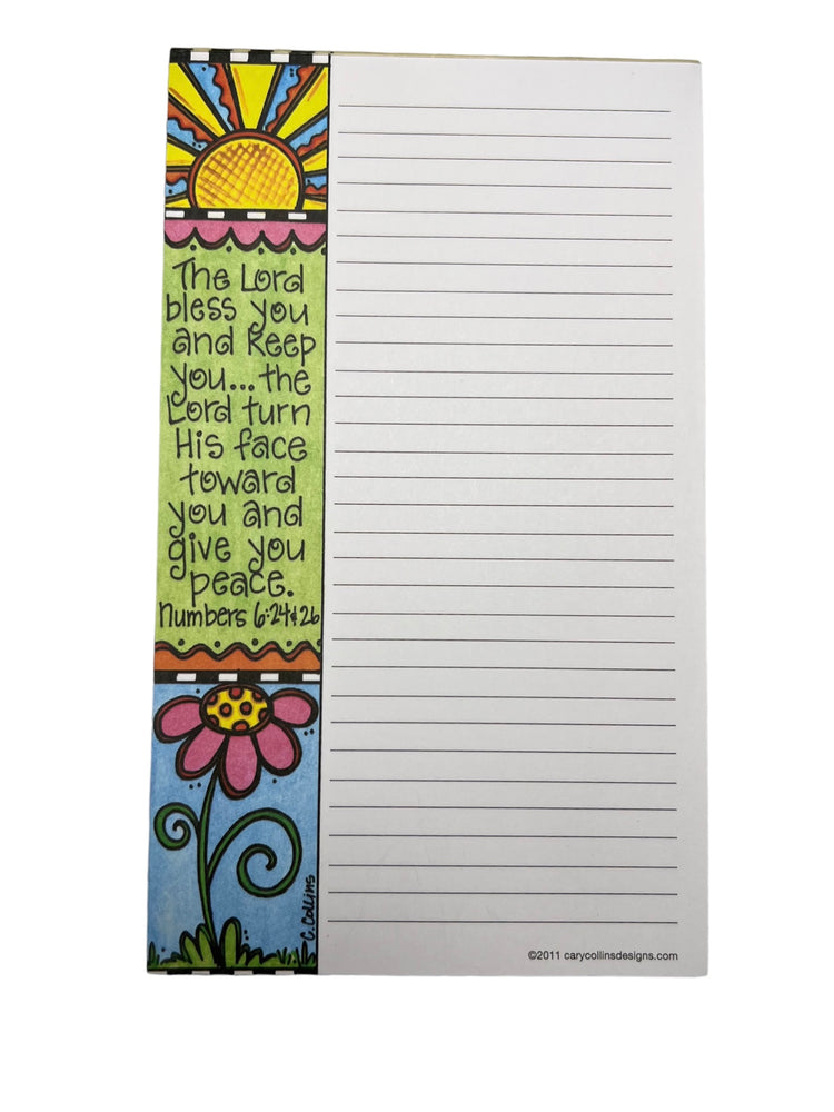 Lord Bless You Notepad