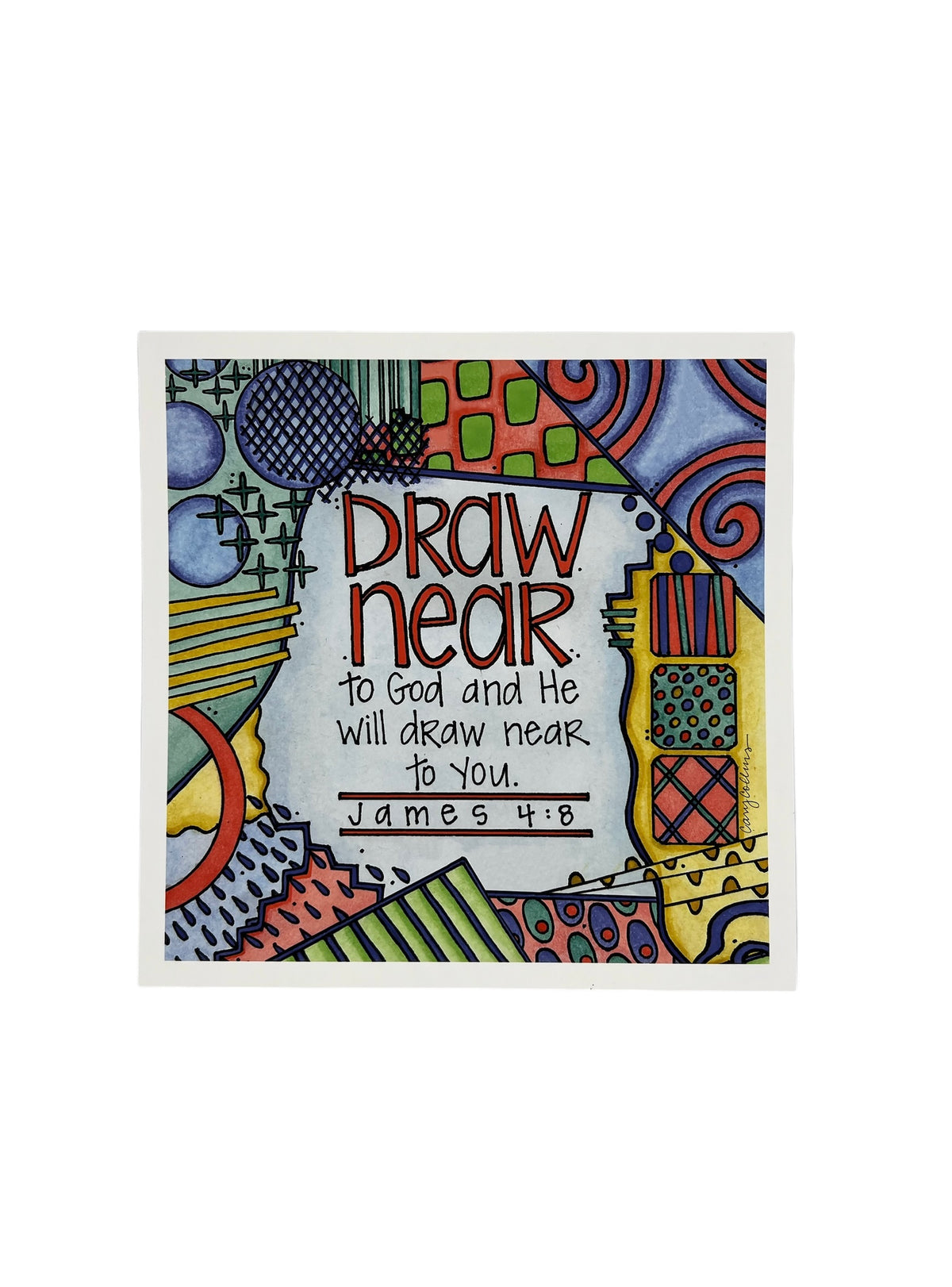 Draw Nearer Draw Near Print – Cary Collins Designs