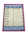 What's for Dinner Notepad