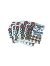 Boundary Line Sticker