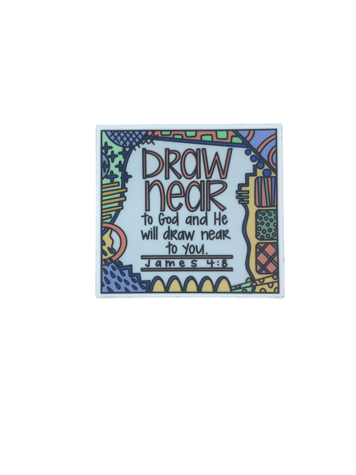 Draw Near Sticker – Cary Collins Designs