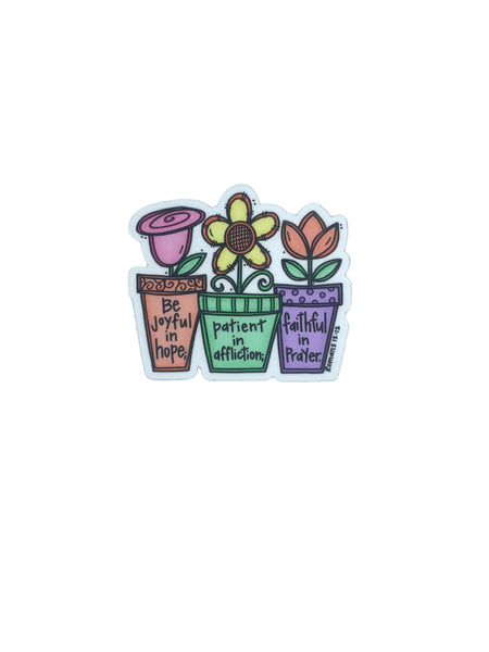 Be Joyful Sticker