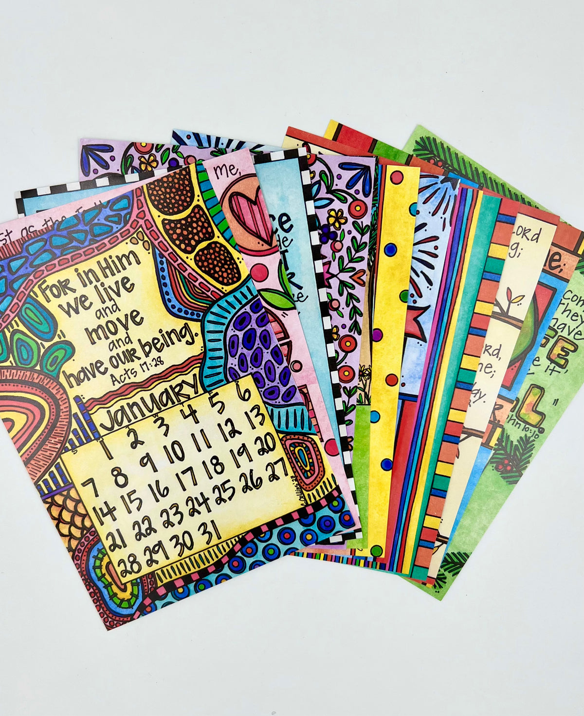 2024 Calendar Refill Cary Collins Designs