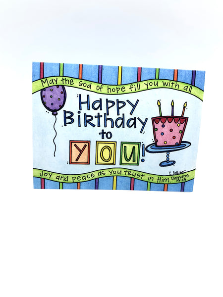 Happy Birthday Note Cards