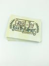 Faithfulness Note Cards