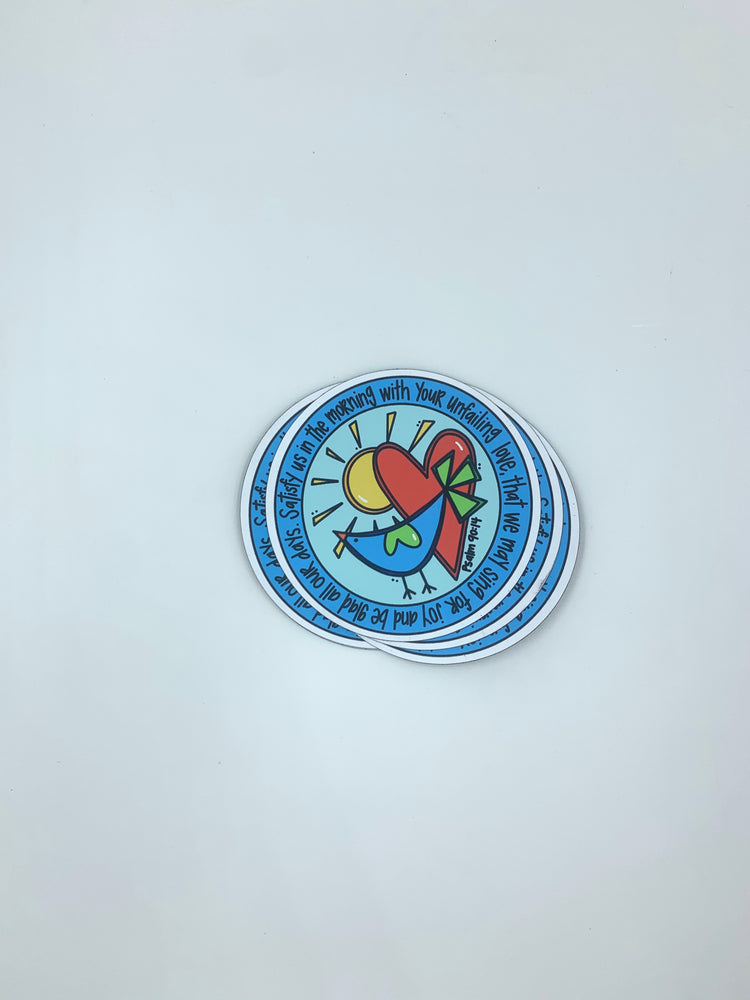 Satisfy Us Magnet