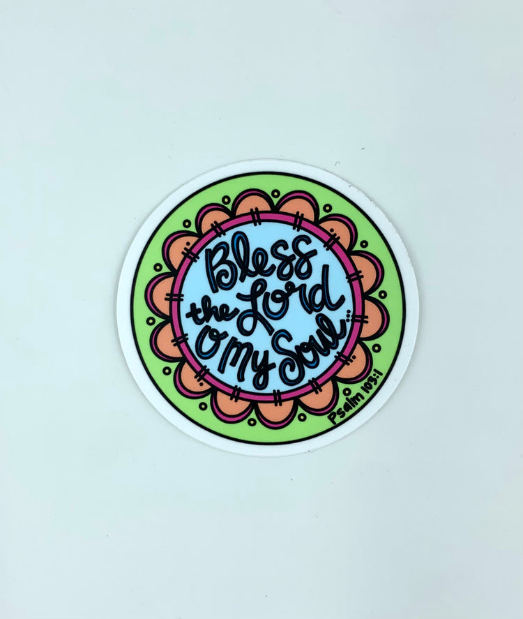 Bless the Lord Sticker