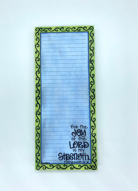 Joy of the Lord Notepad
