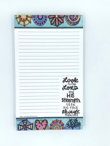 Look to the Lord Notepad