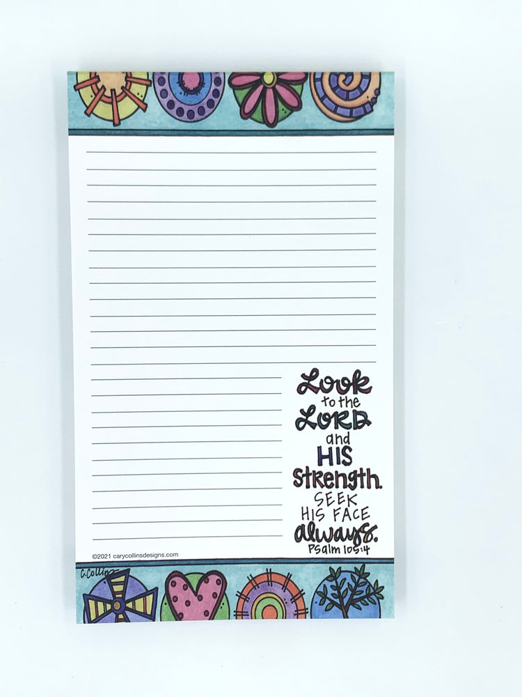 Look to the Lord Notepad